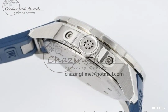 MIROTIME 0416 WellDesigned Aquatimer Automatic SS RSF 1:1 Best Edition Blue Dial on Blue Rubber Strap A 7057